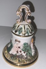 Vintage capodimonte bell for sale  Cleveland