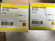 Packungen reyher holzschrauben gebraucht kaufen  Lotte