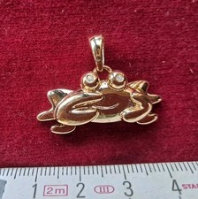 Kettenananhänger frosch frös gebraucht kaufen  Ingersheim