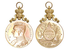 O944, Bélgica, Rei Albert, 1914 Medalha do Prêmio de Bronze, Apicultura, Abelha, Colmeia comprar usado  Enviando para Brazil