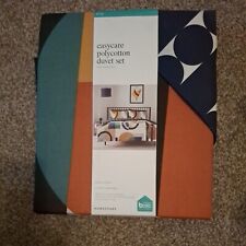 Juego de cama reversible con funda nórdica estampada y funda de almohada - tamaño king segunda mano  Embacar hacia Mexico