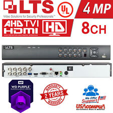 LTS 8CH DVR 1TB ROXO LTD8308K-ETC HD-TVI/AHD/IP, HDMI, NOVO 2CH IP 4MP 1080P comprar usado  Enviando para Brazil