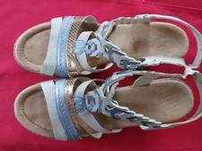 Sandalen rieker hellblau gebraucht kaufen  Stuttgart