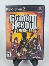 Guitar Hero 3 III PS2 CIB Legends of Rock PS2 Jogo CIB Completo com Manual Testado comprar usado  Enviando para Brazil