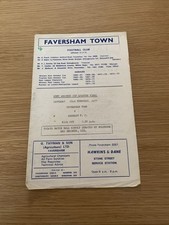 1974 faversham town for sale  LOUGHTON