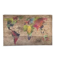 Colorful map wall for sale  Diamond Bar