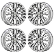 Jantes Lexus ES350 cromadas brilhantes 18" conjunto de fábrica fabricante de equipamento original 74278 TROCA comprar usado  Enviando para Brazil