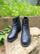 Schuh black leather for sale  SHEFFIELD