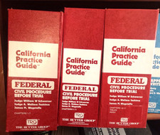 2024 Rutter FEDERAL CIVIL PROCEDURE before TRIAL California Practice Guide Full comprar usado  Enviando para Brazil