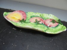 Ceramic leaf dish d'occasion  Expédié en Belgium