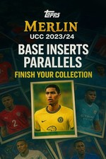 TOPPS MERLIN UCC 2023/24 INSERÇÕES BASE PARALELOS TERMINE SUA COLEÇÃO 2024 comprar usado  Enviando para Brazil