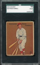 1933 goudey rick for sale  Mount Vernon