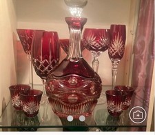 Crystal decanter shot for sale  Macon