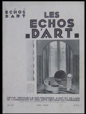 Echos art 1929 d'occasion  Rennes-