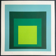 Litografía Josef Albers certificado de autenticidad original numerada estampada firmada certificada segunda mano  Embacar hacia Mexico