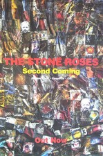 THE STONE ROSES - SECOND COMING - 1994 PROMO RECORD SHOP WINDOW CLING (POSTER) comprar usado  Enviando para Brazil