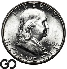 1948 franklin half for sale  Boerne