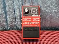 Pedal de efeitos de guitarra BOSS RC-1 LOOP STATION - VERMELHO  comprar usado  Enviando para Brazil
