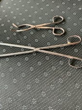 Antique iron tongs for sale  WARMINSTER