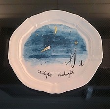 Placa de aperitivo Anthropologie Linea Carta Diva Pyari Starlight Starbright (B1-D6 comprar usado  Enviando para Brazil