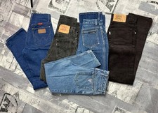 Lote de jeans vintage 5 peças anos 80 anos 90 atacado revenda tamanhos mistos feminino Levi's EUA comprar usado  Enviando para Brazil