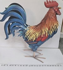 Metal rooster sculpture for sale  NORTHWOOD