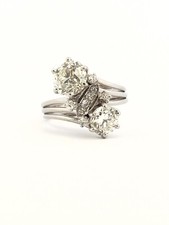 Bague ancienne platine d'occasion  Paris X