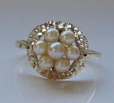 Ring perle 585 gebraucht kaufen  München