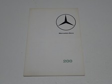 Mercedes 200 depliant usato  Bussoleno