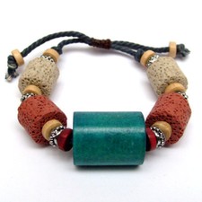 Bracelet coton réglable d'occasion  Épinay-sur-Orge