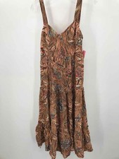 Vestido sem mangas usado Colcci bronzeado tamanho 2 turnos midi, usado comprar usado  Enviando para Brazil
