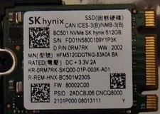 Hynix bc501 512 gebraucht kaufen  Osterholz-Scharmbeck