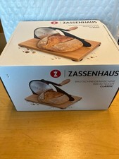 Fatiador de pão manual Zassenhaus clássico manivela 11 3/4" x 8" creme M072082 comprar usado  Enviando para Brazil