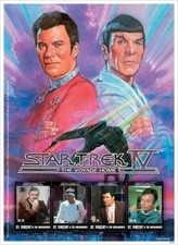St. Vincent 2010 - Star Trek The Voyage Home - Folha de 4 Selos Scott #3727 MNH comprar usado  Enviando para Brazil