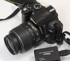 Câmera Nikon D3000 DSLR com Lente AF-S DX 18-55mm – Ótimo Kit Inicial! comprar usado  Enviando para Brazil