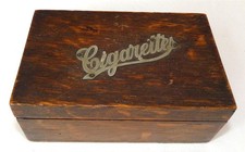 Vintage wooden cigarette for sale  UK