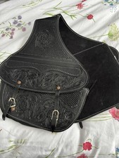 Leather saddle bag for sale  RUNCORN