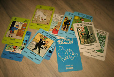 Cartes jeu familles d'occasion  Neuville-aux-Bois