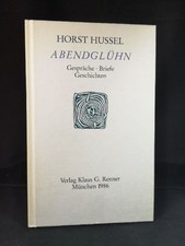 Abendglühn gespräche briefe gebraucht kaufen  Lübeck