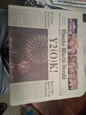 Omaha herald y2k for sale  Bay City