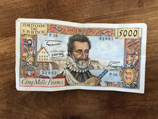 Billet 5000 anciens d'occasion  Marseille V