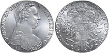 04059 austria tallero usato  Verrua Savoia