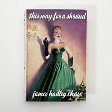 Używany, James Hadley Chase THIS WAY FOR A SHROUD Hale 1953 Hardback *1ST UK EDITION* na sprzedaż  Wysyłka do Poland