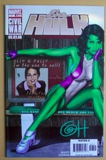 Placa de capa She Hulk Vol 2 #7 (2006 Marvel) Greg Horn com certificado de autenticidade comprar usado Placa de capa She Hulk Vol 2 #7 (2006 Marvel) Greg Horn com certificado de autenticidade comprar usado  Enviando para Brazil