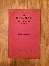 Hillman super minx d'occasion  Laudun-l'Ardoise