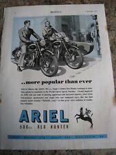 Ariel 500cc red for sale  BRISTOL