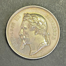 Médaille argent napoléon d'occasion  Le Coteau