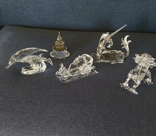 Lot figurines cristal d'occasion  Larmor-Plage