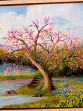 Large bluebonnet landscape for sale  Houston