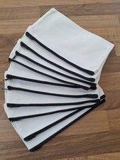 Cream canvas zipper for sale  YEOVIL